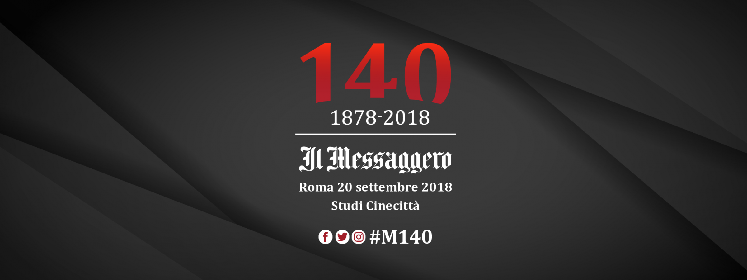 140 Anni Messaggero Event